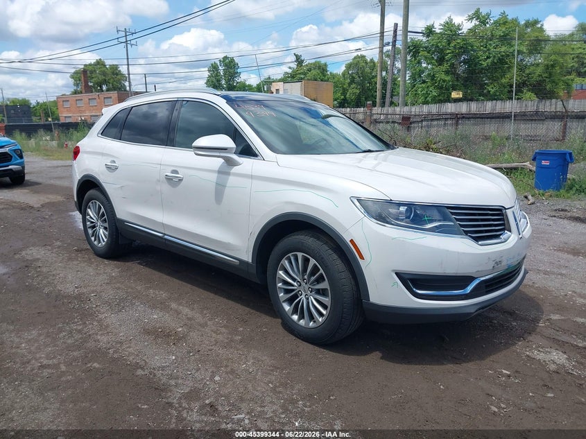 Vin: 2lmpj8kr4jbl49717, lot: 45897347, lincoln mkx select 2018 img_1