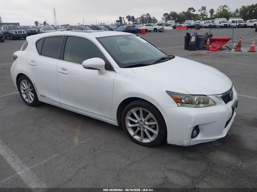 Vin: jthkd5bh4b2034378, lot: 45897367, lexus ct 200h premium 2011 img_1