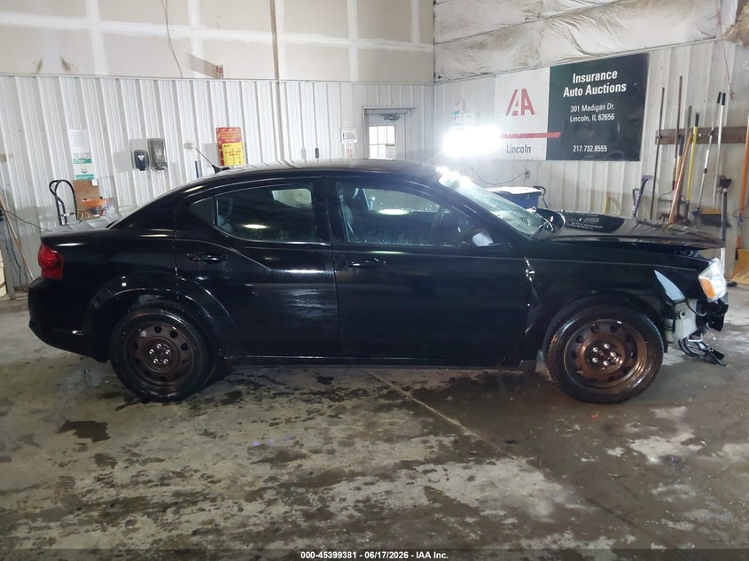 2013 Dodge Avenger Se VIN: 1C3CDZABXDN725057 Lot: 45399381