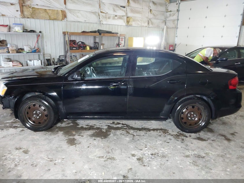 2013 Dodge Avenger Se VIN: 1C3CDZABXDN725057 Lot: 45399381