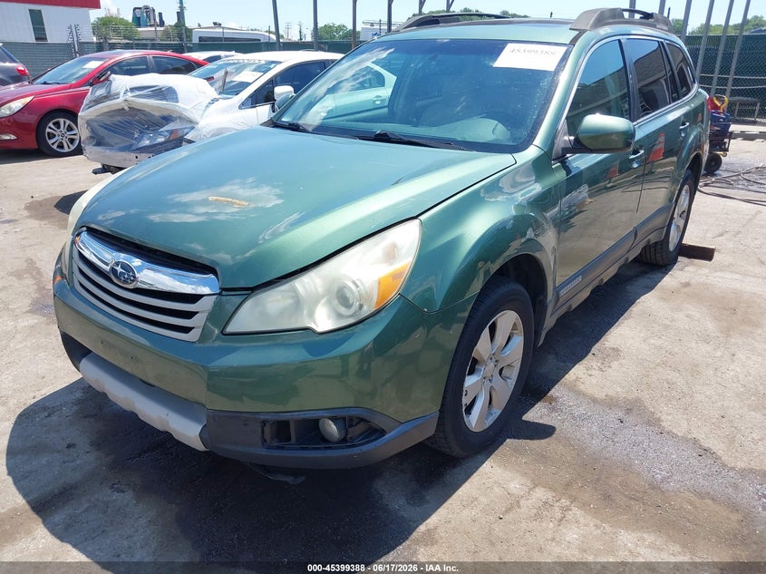 Vin: 4s4brbkcxb3381595, lot: 45897391, subaru outback 2.5i limited 20112