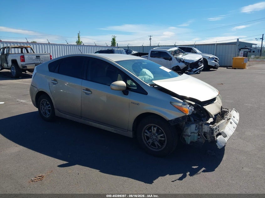 Vin: jtdkn3du7a1011369, lot: 45897400, toyota prius ii 2010 img_1