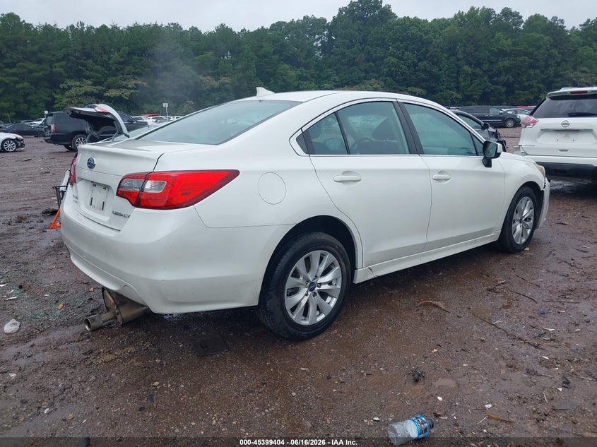 Vin: 4s3bnbc63g3033878, lot: 45897407, subaru legacy 2.5i premium 20164