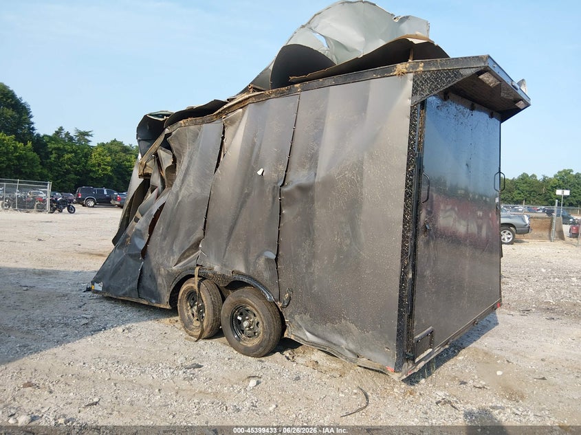2026 CARGO ENCLOSED TRAILER 8.5X16 auction photo 3