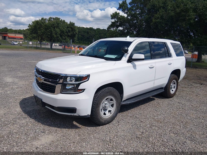 Vin: 1gnskfecxkr333286, lot: 45897449, chevrolet tahoe commercial fleet 20192