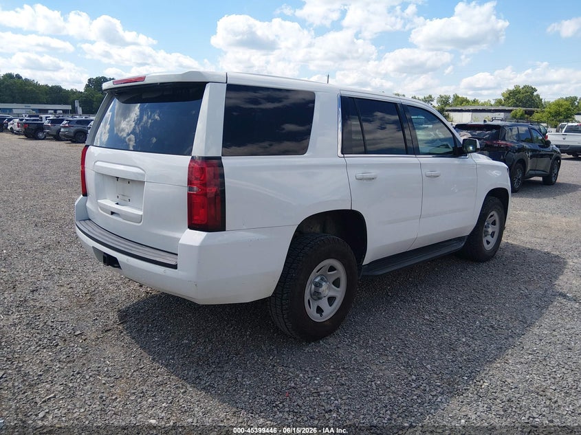 Vin: 1gnskfecxkr333286, lot: 45897449, chevrolet tahoe commercial fleet 20194