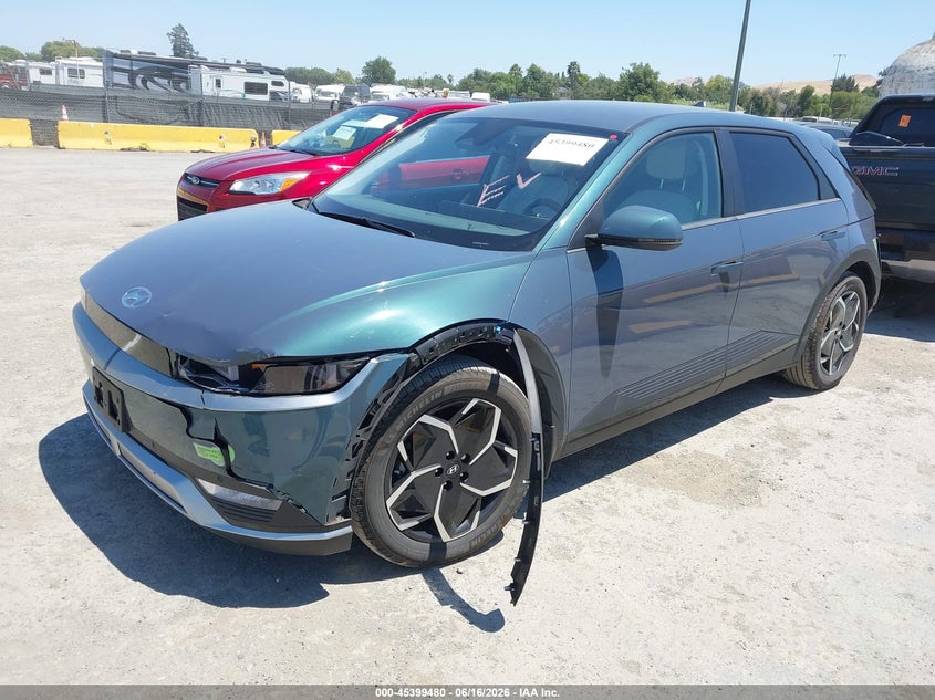 Vin: km8kndaf4pu189996, lot: 45897483, hyundai ioniq 5 sel 20232