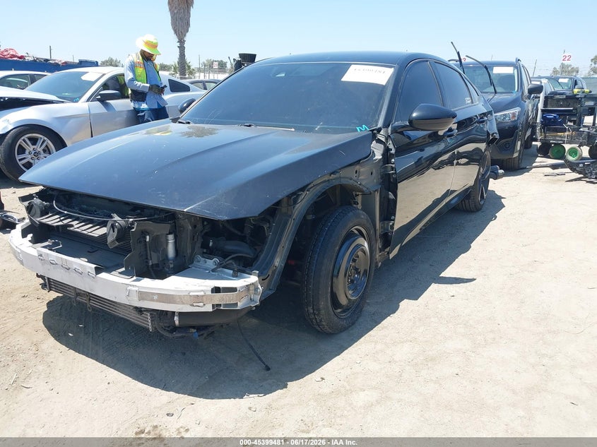 2021 HONDA ACCORD auction photo 2