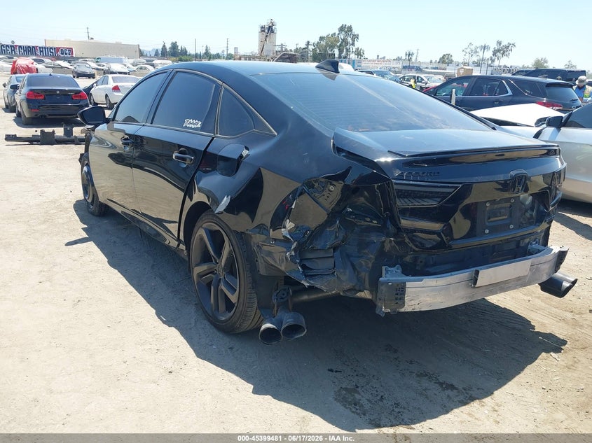 2021 HONDA ACCORD auction photo 3