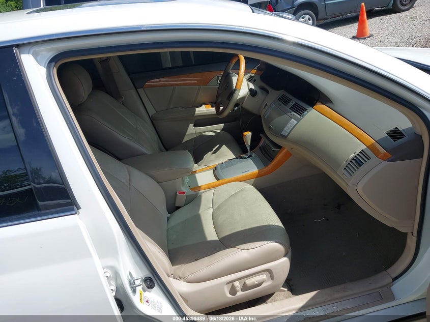 TOYOTA AVALON 2006 VIN 4T1BK36B86U138296