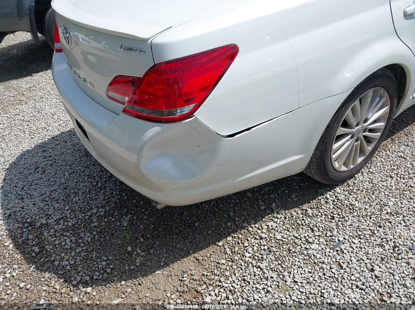 TOYOTA AVALON 2006 VIN 4T1BK36B86U138296