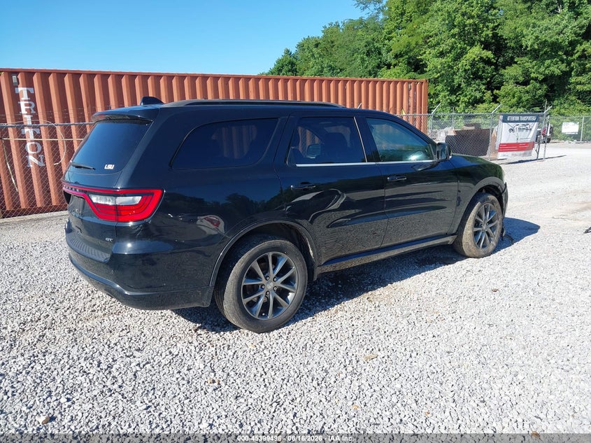 Vin: 1c4rdjdg3hc893641, lot: 45897499, dodge durango gt awd 20174