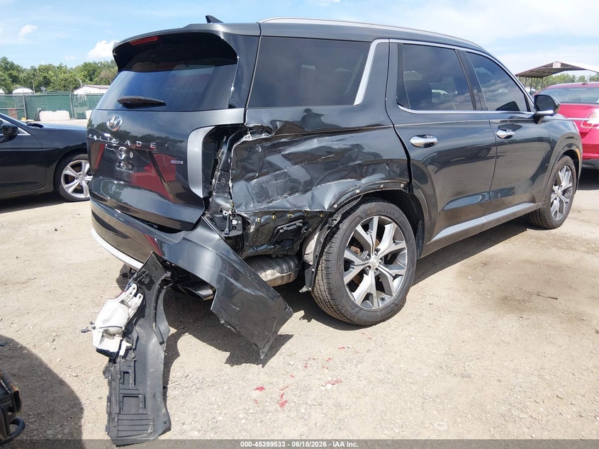 2021 Hyundai Palisade Limited VIN: KM8R5DHE6MU222942 Lot: 45399533