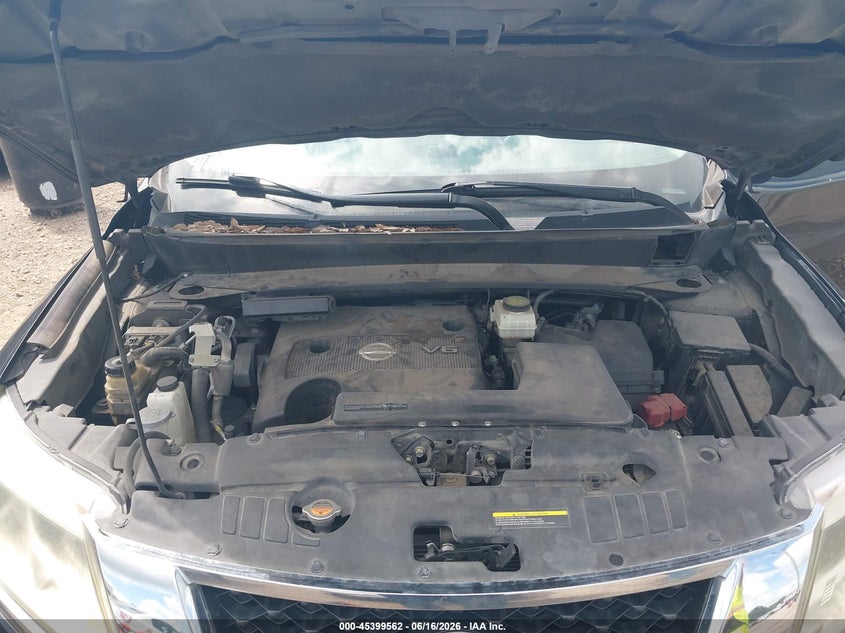 2015 Nissan Pathfinder Sl VIN: 5N1AR2MN1FC617633 Lot: 45399562