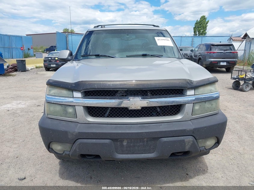 2004 Chevrolet Avalanche 1500 VIN: 3GNEK12T44G232302 Lot: 45399586