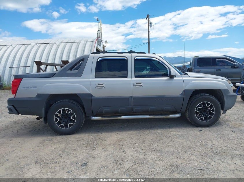 2004 Chevrolet Avalanche 1500 VIN: 3GNEK12T44G232302 Lot: 45399586