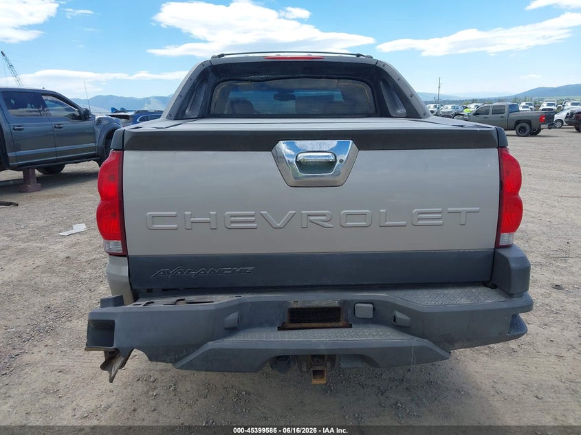 2004 Chevrolet Avalanche 1500 VIN: 3GNEK12T44G232302 Lot: 45399586