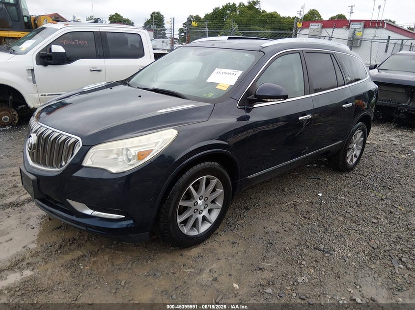 Vin: 5gakvbkd1gj121163, lot: 45897594, buick enclave leather 20162