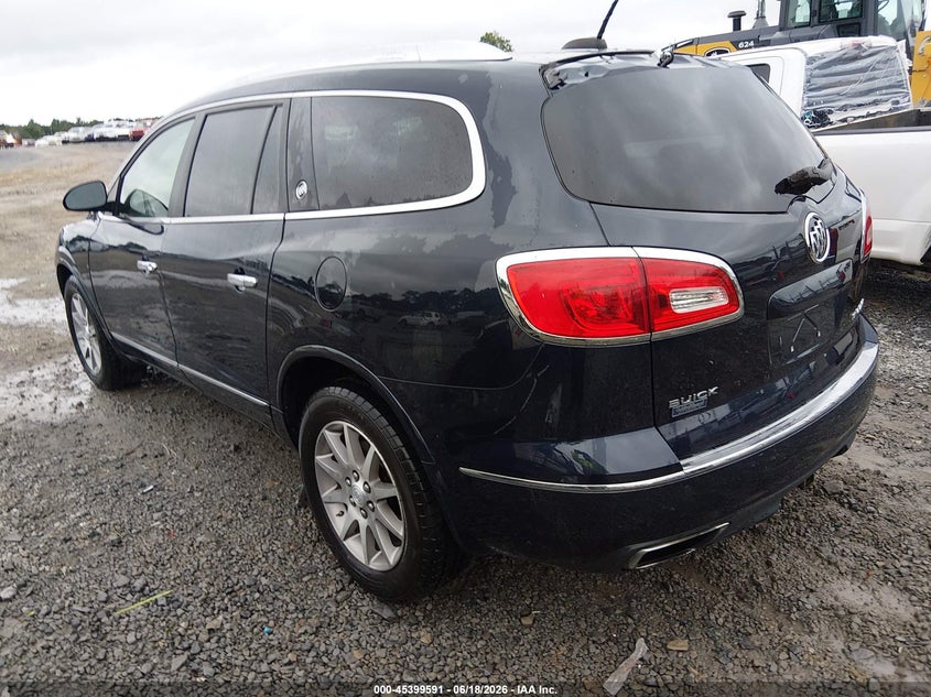 Vin: 5gakvbkd1gj121163, lot: 45897594, buick enclave leather 20163