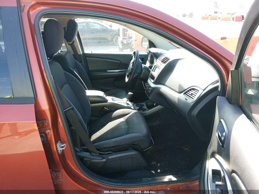 Vin: 3c4pddbg7ct265610, lot: 45897626, dodge journey sxt 20123