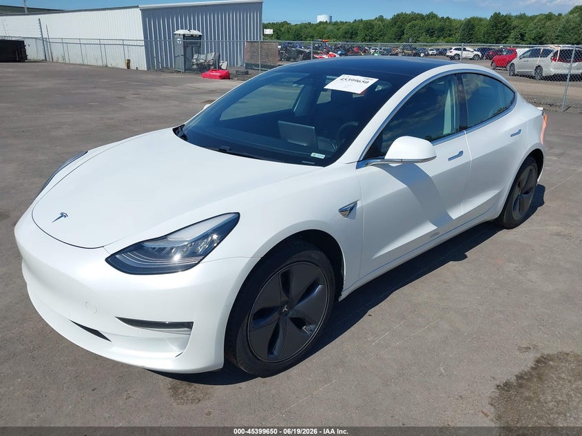 Vin: 5yj3e1ea0lf613649, lot: 45897653, tesla model 3 standard range plus rear-wheel drive/standard range rear-wheel drive 20202