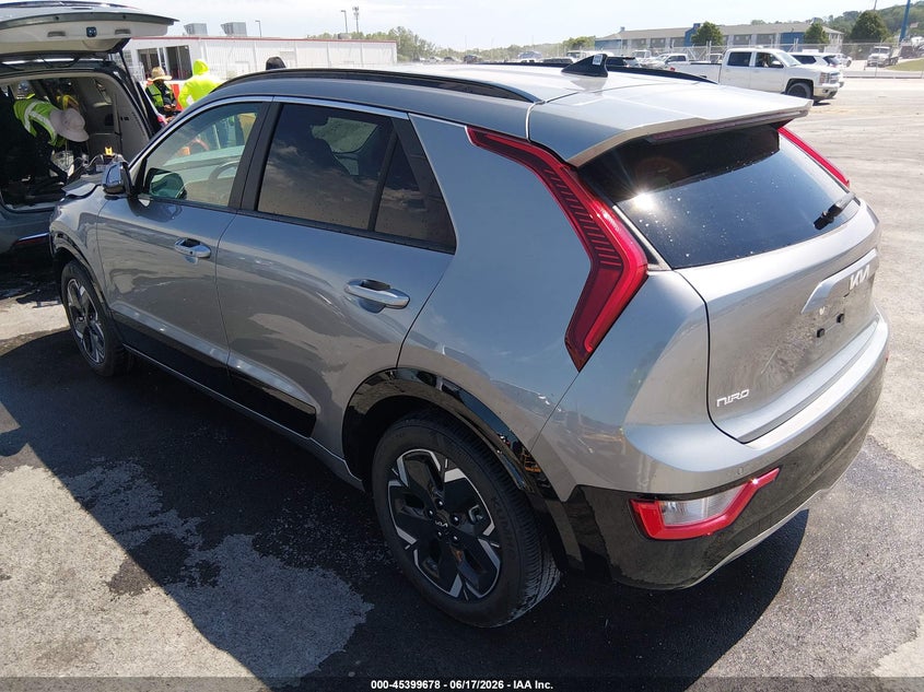 Vin: kndcr3l15r5117839, lot: 45897681, kia niro ev wind 20243