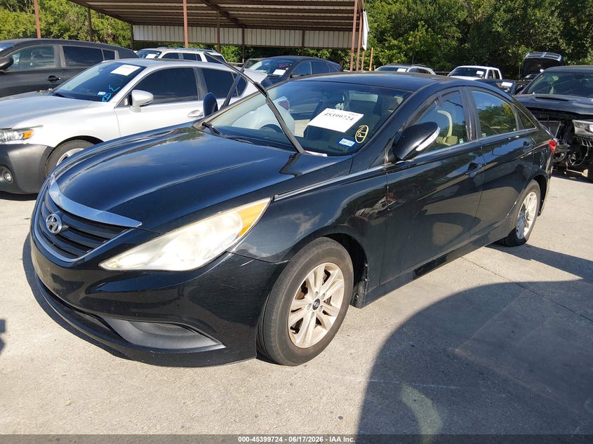 2014 Hyundai Sonata Gls 5NPEB4AC3EH887085 photo 1