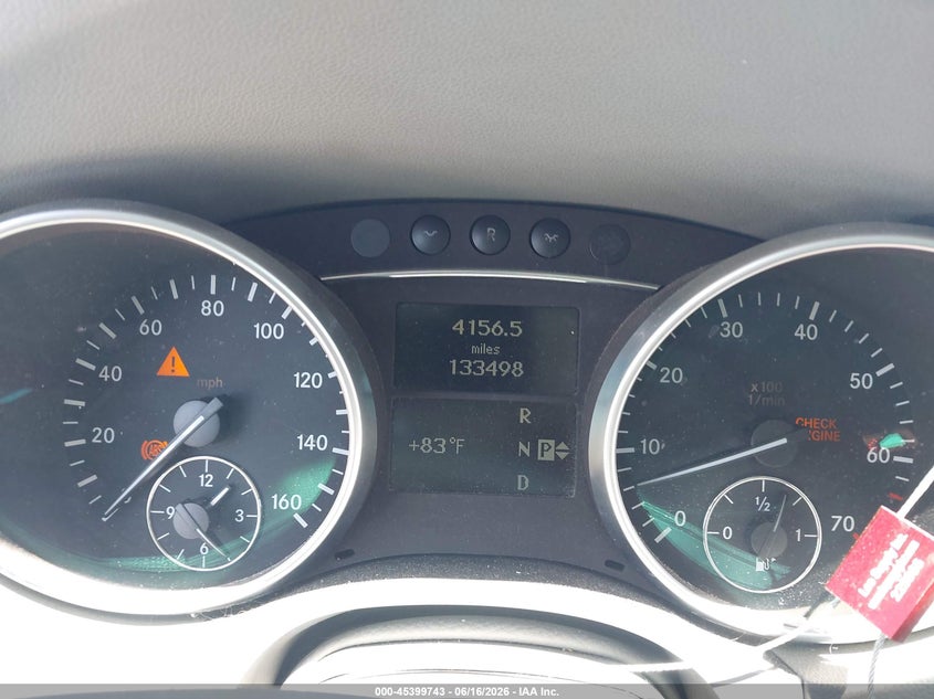 2006 Mercedes-Benz Ml 350 4Matic VIN: 4JGBB86E96A111567 Lot: 45399743