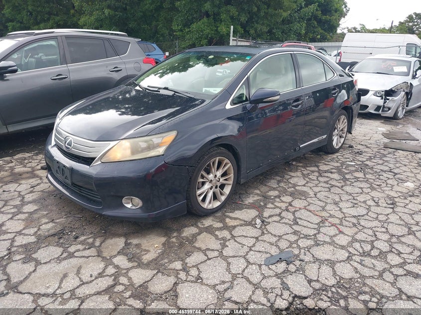 Vin: jthbb1ba3a2002232, lot: 45897747, lexus hs 250h premium 20102