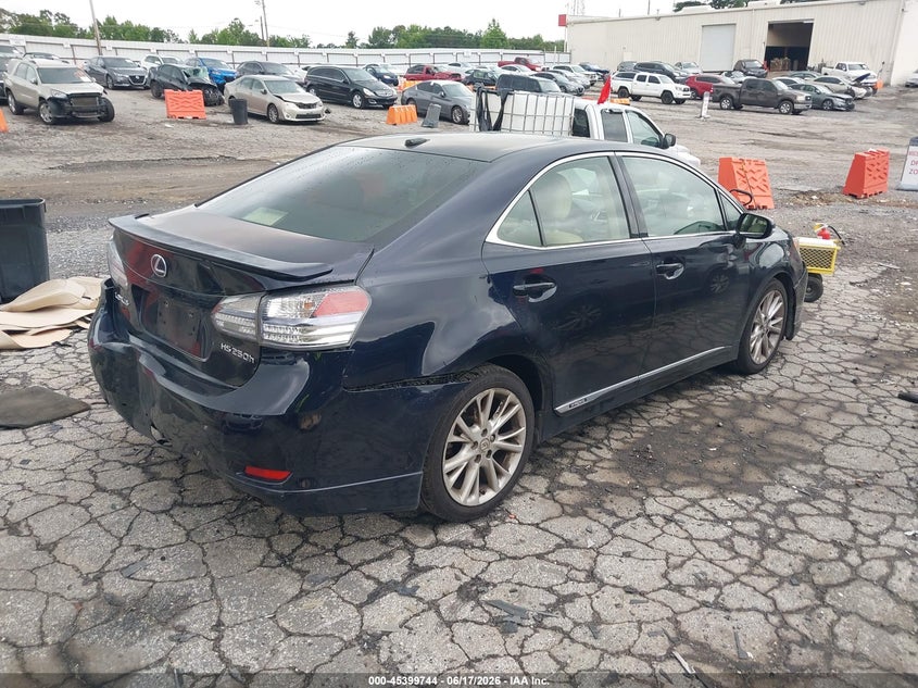 Vin: jthbb1ba3a2002232, lot: 45897747, lexus hs 250h premium 20104