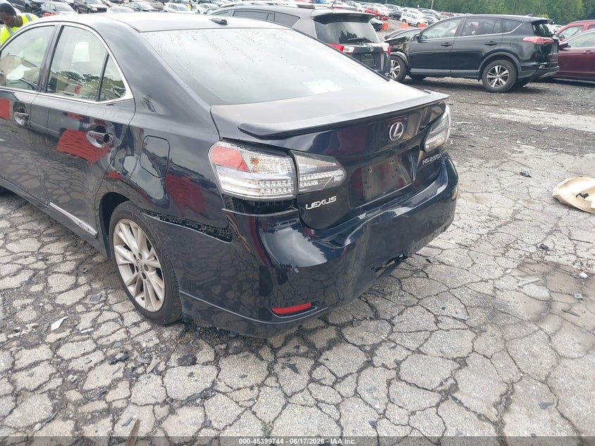2010 LEXUS HS 250H auction photo 6