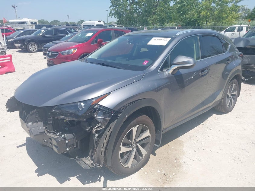 Vin: jtjgardz5l2226260, lot: 45897748, lexus nx 300 20202
