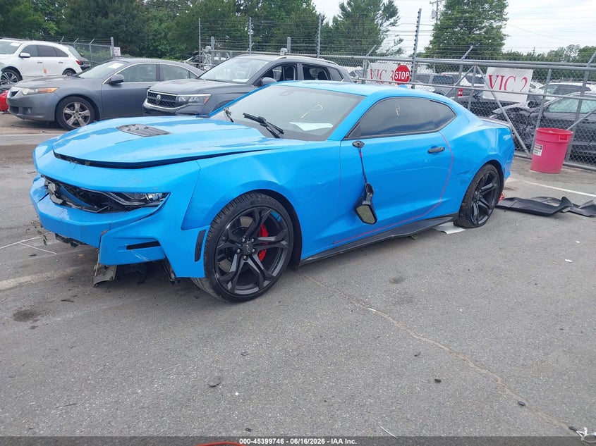 2022 CHEVROLET CAMARO auction photo 2