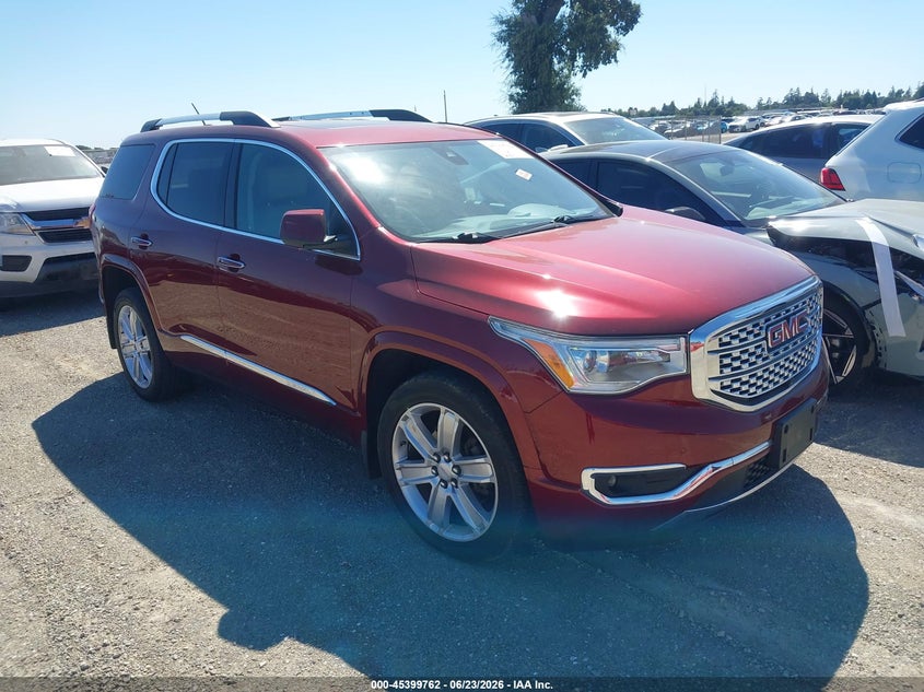 Vin: 1gkknplsxjz166320, lot: 45897765, gmc acadia denali 2018 img_1