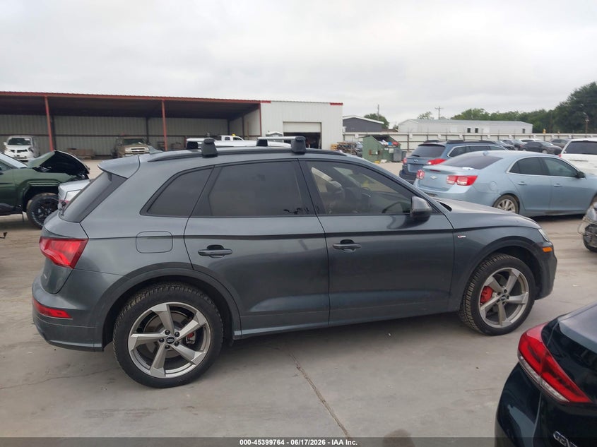 VIN WA1ENAFY2L2104342 2020 AUDI Q5 TITANIUM PREMIUM PLUS 45 TFSI QUATTRO S TRONIC