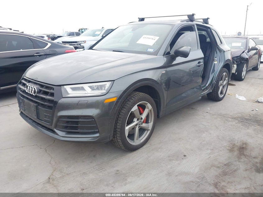 VIN WA1ENAFY2L2104342 2020 AUDI Q5 TITANIUM PREMIUM PLUS 45 TFSI QUATTRO S TRONIC