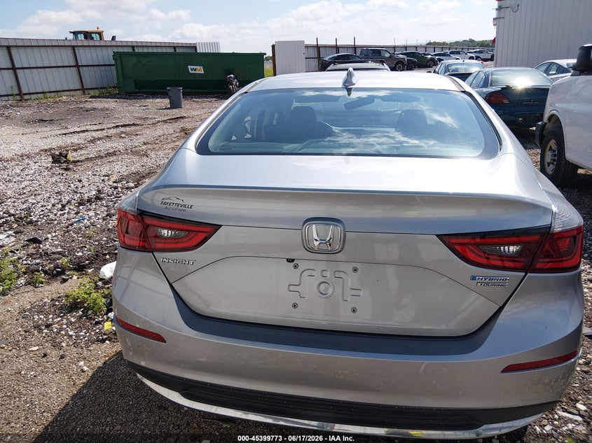 2021 Honda Insight Touring VIN: 19XZE4F9XME010196 Lot: 45399773