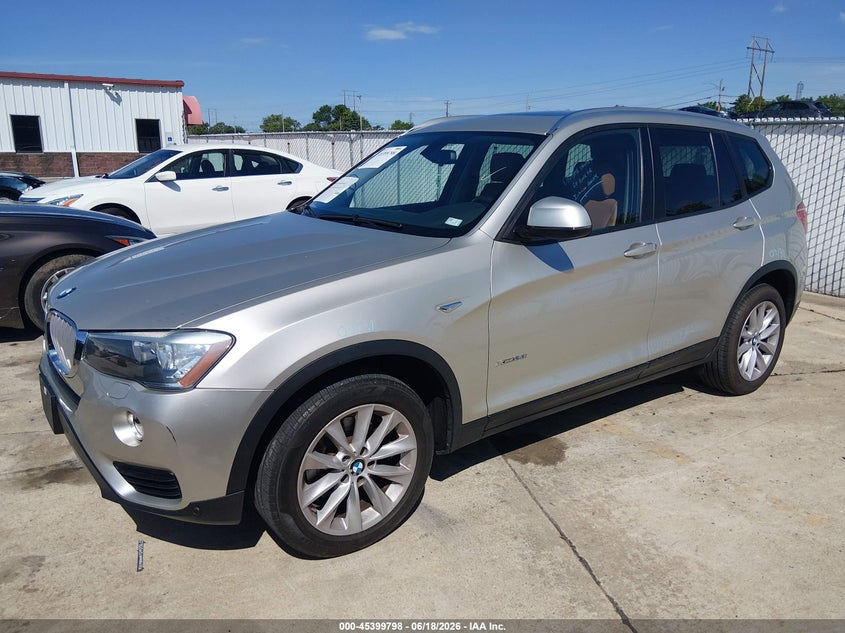 Vin: 5uxwx9c54f0d59007, lot: 45897801, bmw x3 xdrive28i 20152