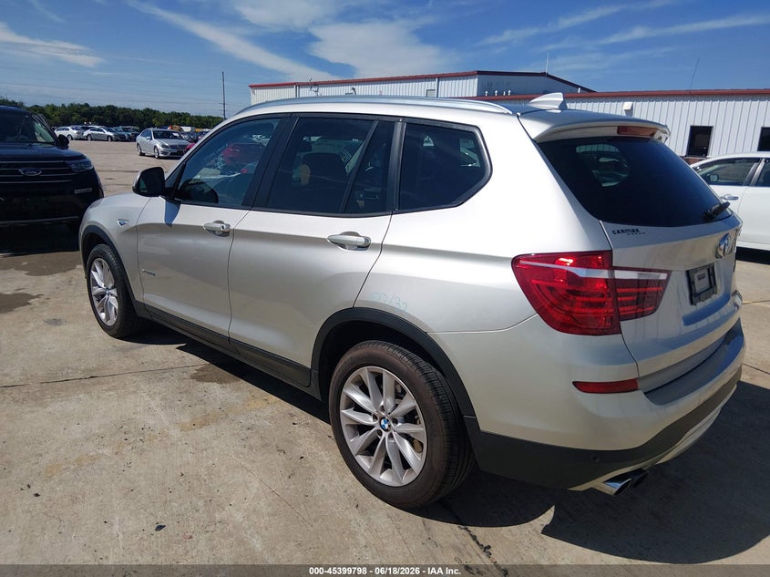 Vin: 5uxwx9c54f0d59007, lot: 45897801, bmw x3 xdrive28i 20153