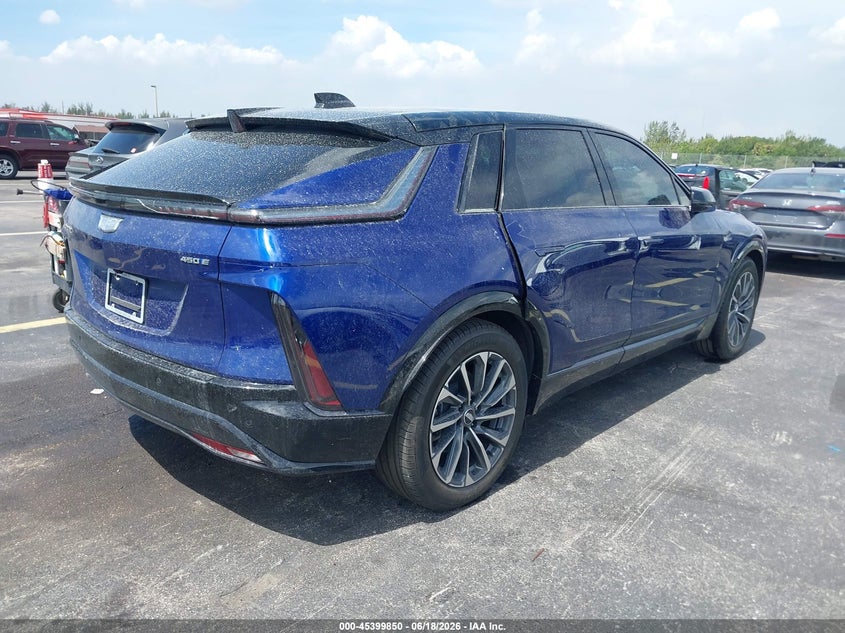 2025 CADILLAC LYRIQ auction photo 4