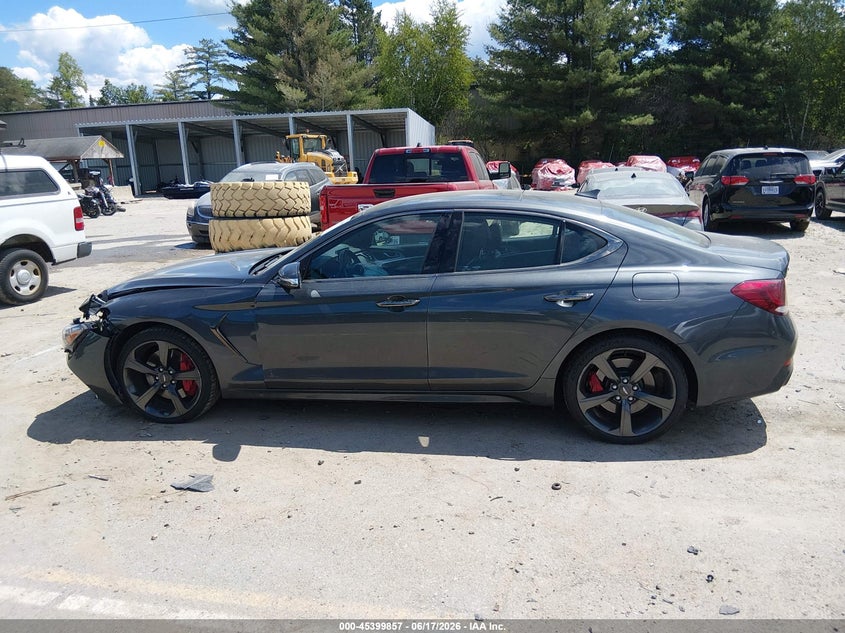 2020 Genesis G70 3.3T Awd VIN: KMTG34LE1LU054085 Lot: 45399857