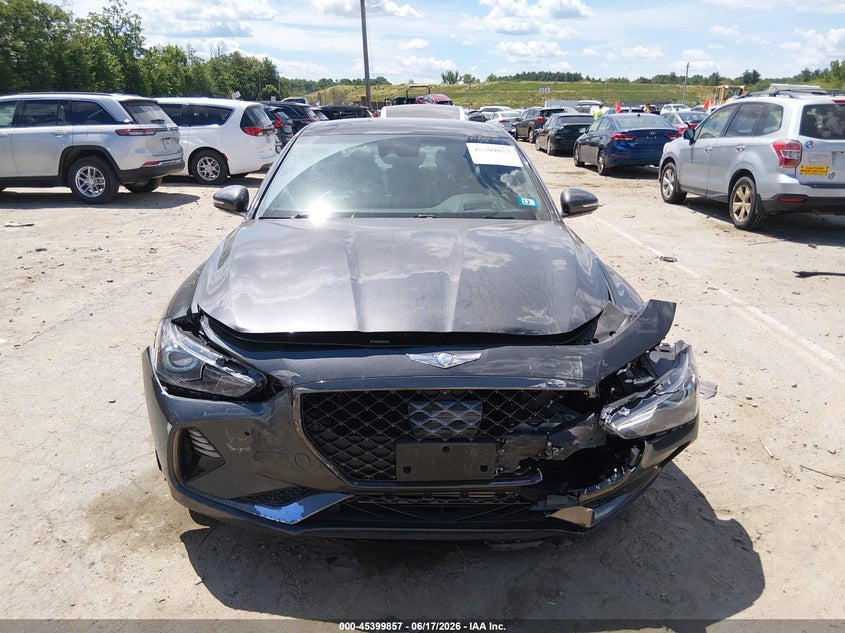 2020 Genesis G70 3.3T Awd VIN: KMTG34LE1LU054085 Lot: 45399857