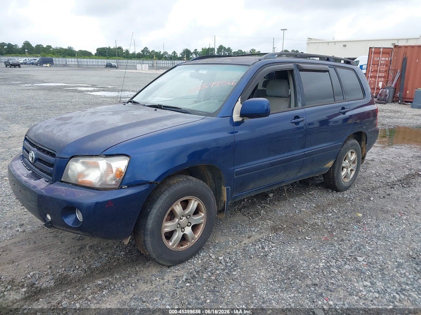 2006 Toyota Highlander V6 JTEEP21A360172726 photo 1