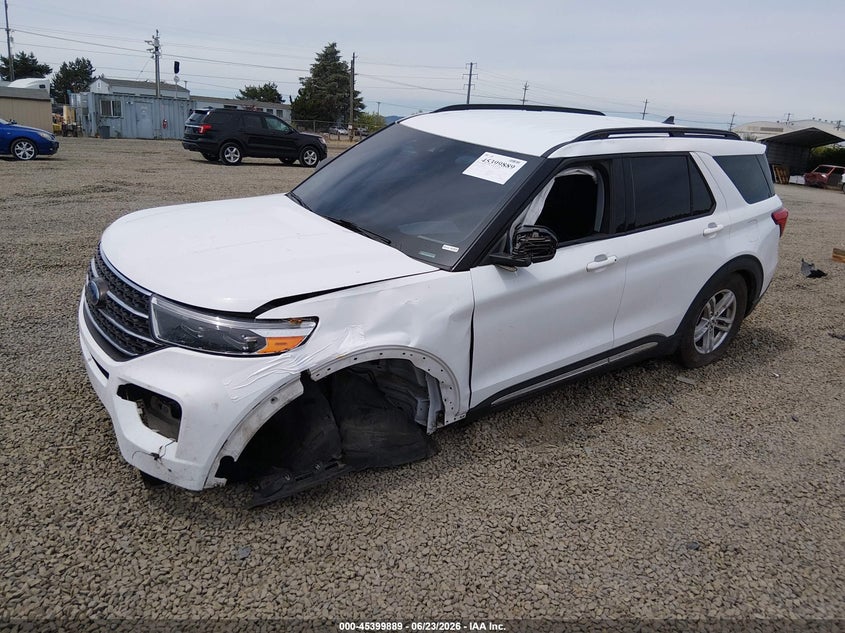 2022 Ford Explorer Xlt 1FMSK7DH3NGA50994 photo 1