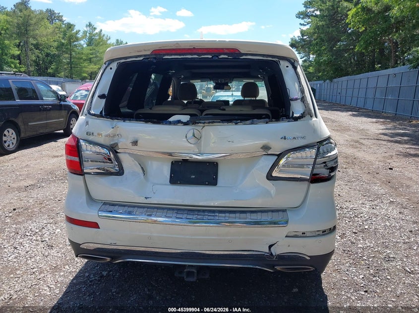 2018 Mercedes-Benz Gls 450 4Matic VIN: 4JGDF6EE4JB026867 Lot: 45399904