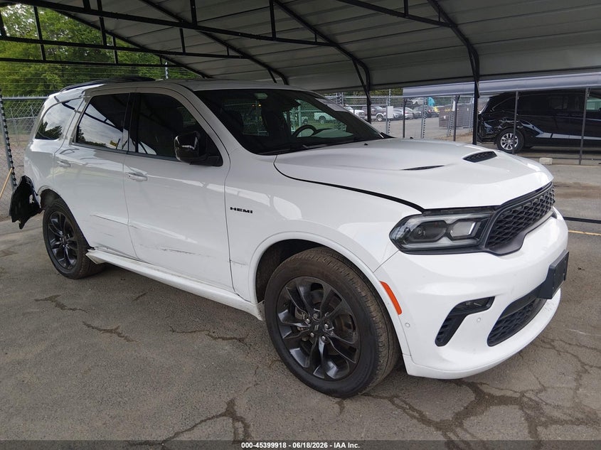 Vin: 1c4sdjct1pc618476, lot: 45897921, dodge durango r/t premium awd 2023 img_1