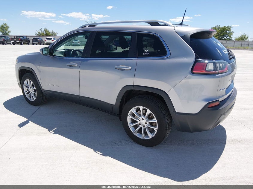 Vin: 1c4pjmcb7kd341181, lot: 45897937, jeep cherokee latitude 4x4 20193