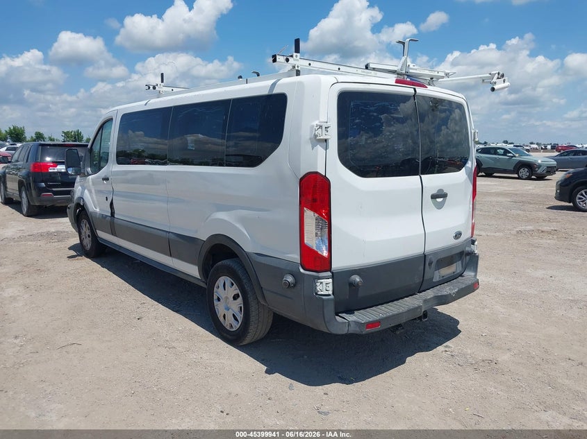 Vin: 1fbzx2zm2gka20600, lot: 45897944, ford transit-350 xl/xlt 20163