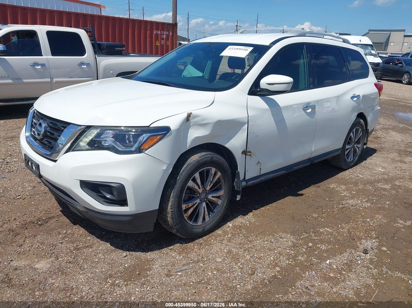 Vin: 5n1dr2mn0hc904039, lot: 45897953, nissan pathfinder sv 20172