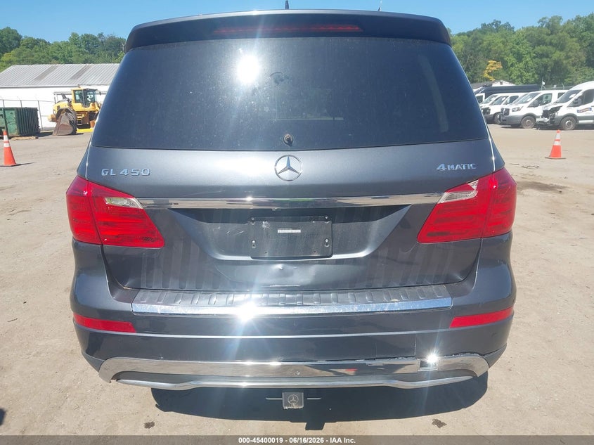 2016 Mercedes-Benz Gl 450 4Matic VIN: 4JGDF6EE6GA621802 Lot: 45400019